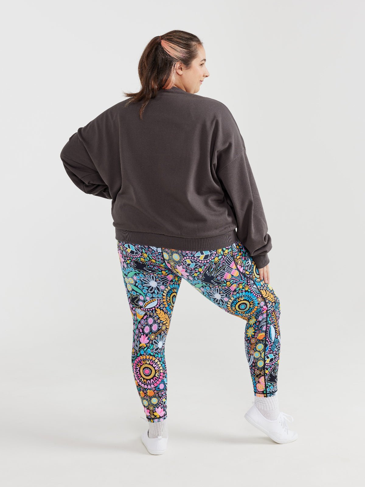Mama Movement Nursing Sweatshirt - Mocha Grey