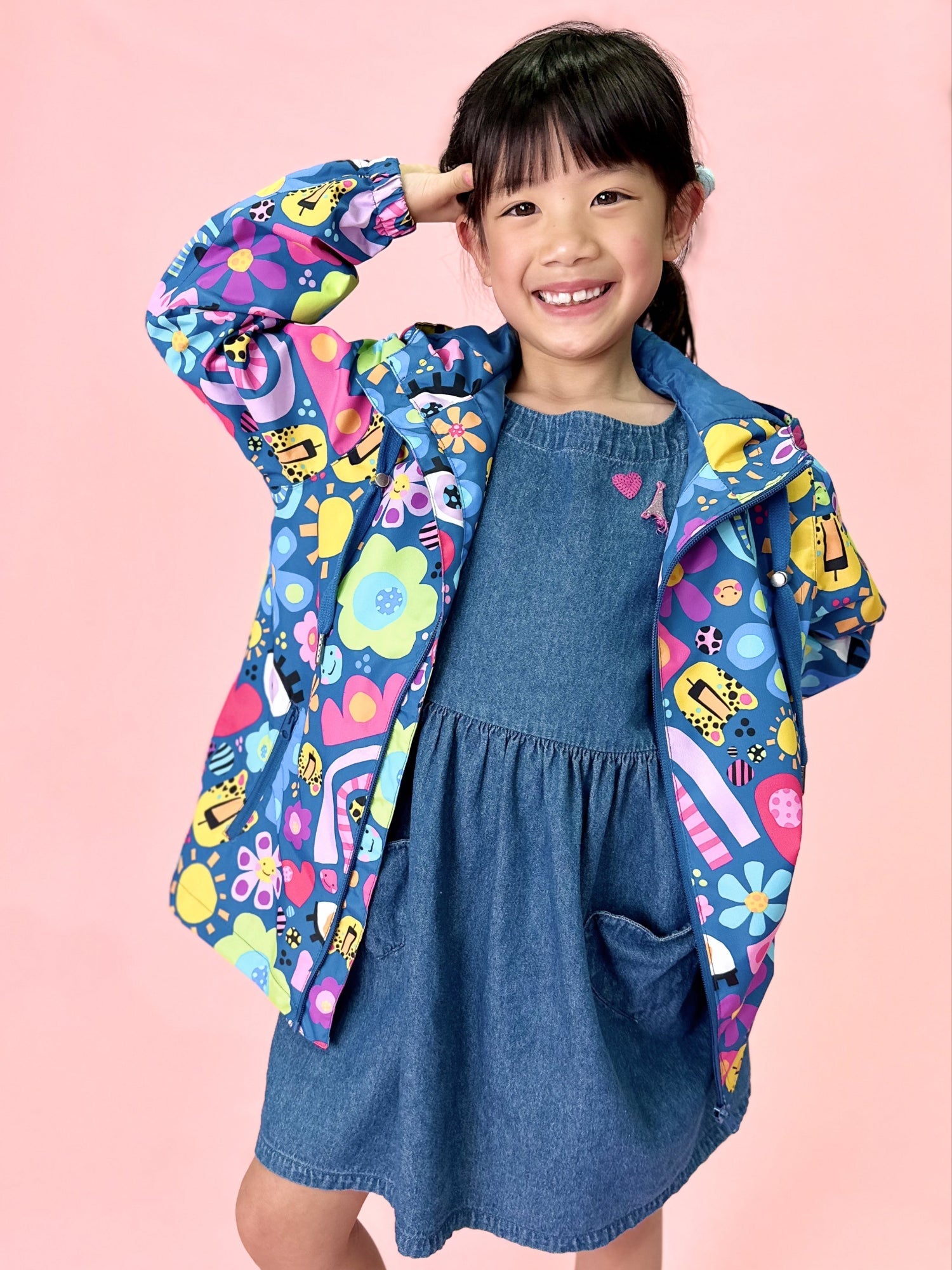 My Things Raincoat - Kids - kids colourful rain coat