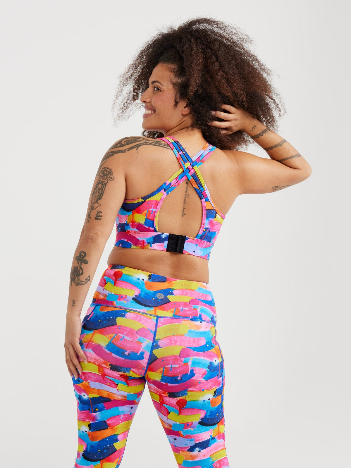 Neon Flow Be Free Hooked Sports Bra (PREORDER)