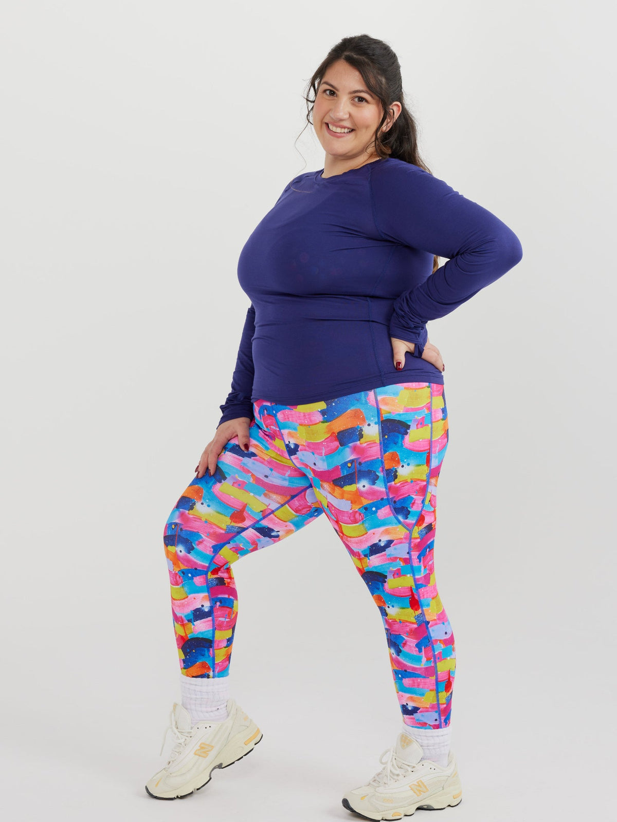 Neon Flow Embrace Legging- Full Length