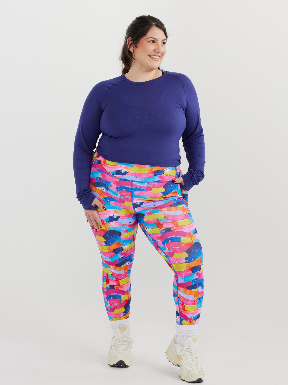 Neon Flow Embrace Legging- Full Length