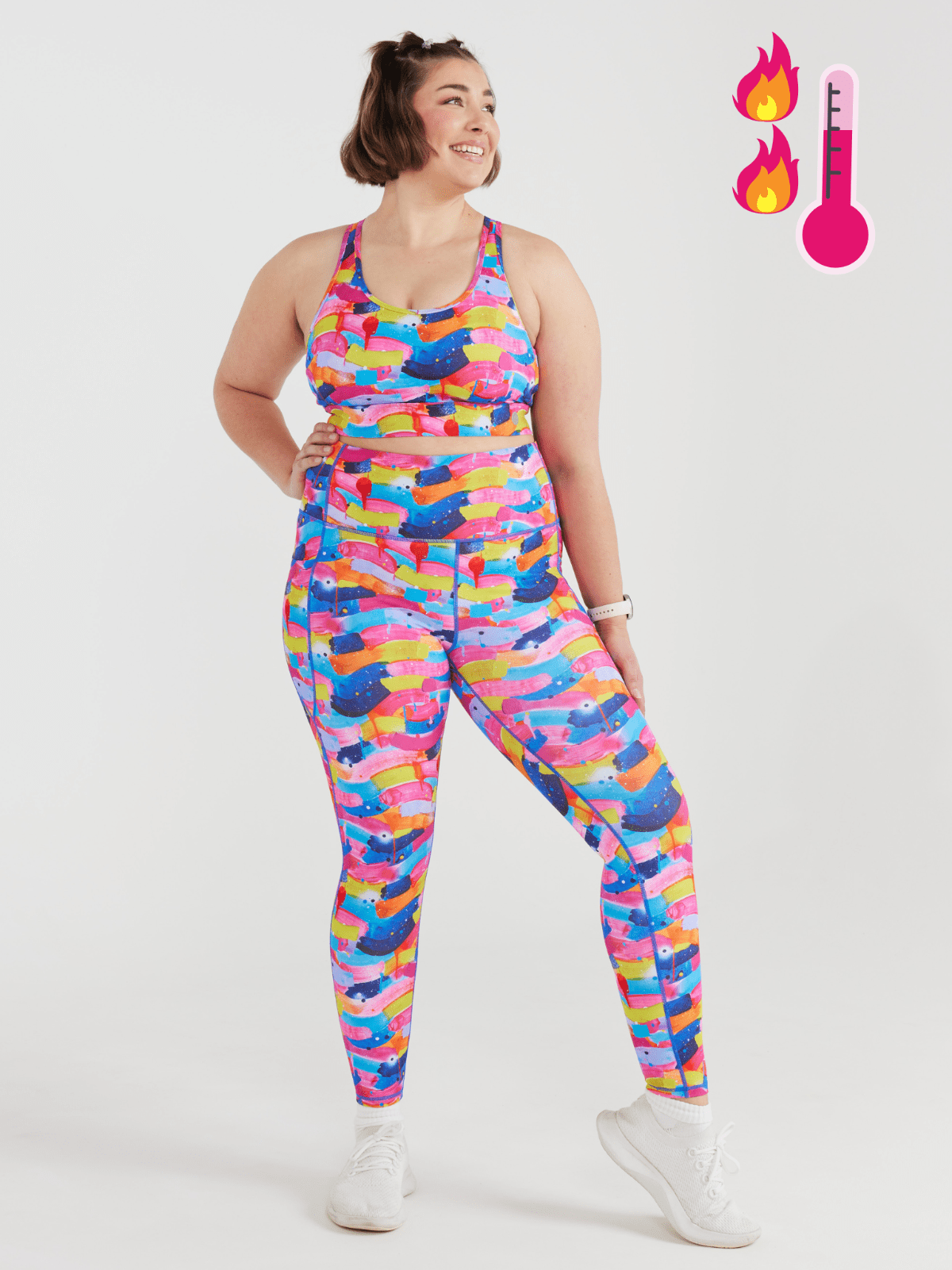 Neon Flow Embrace Legging- Full Length (PREORDER)