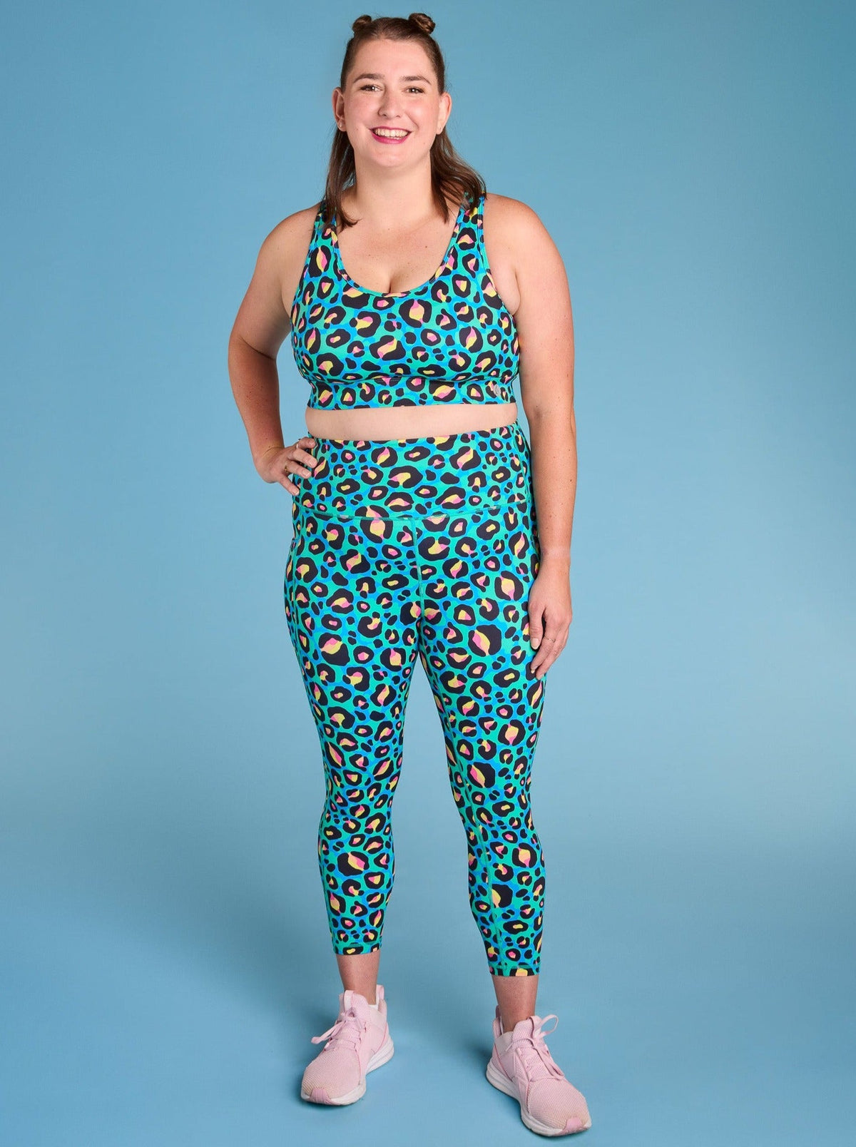 Neon Leopard Everyday Legging - 7/8-length