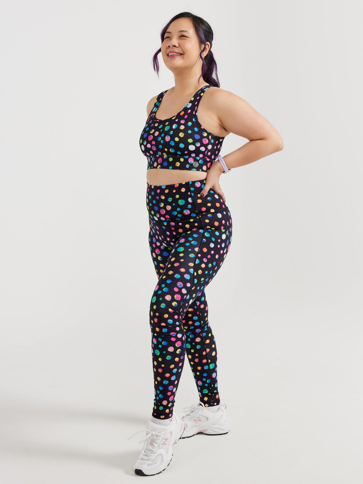 Night Polka Embrace Legging- Full Length (PREORDER)