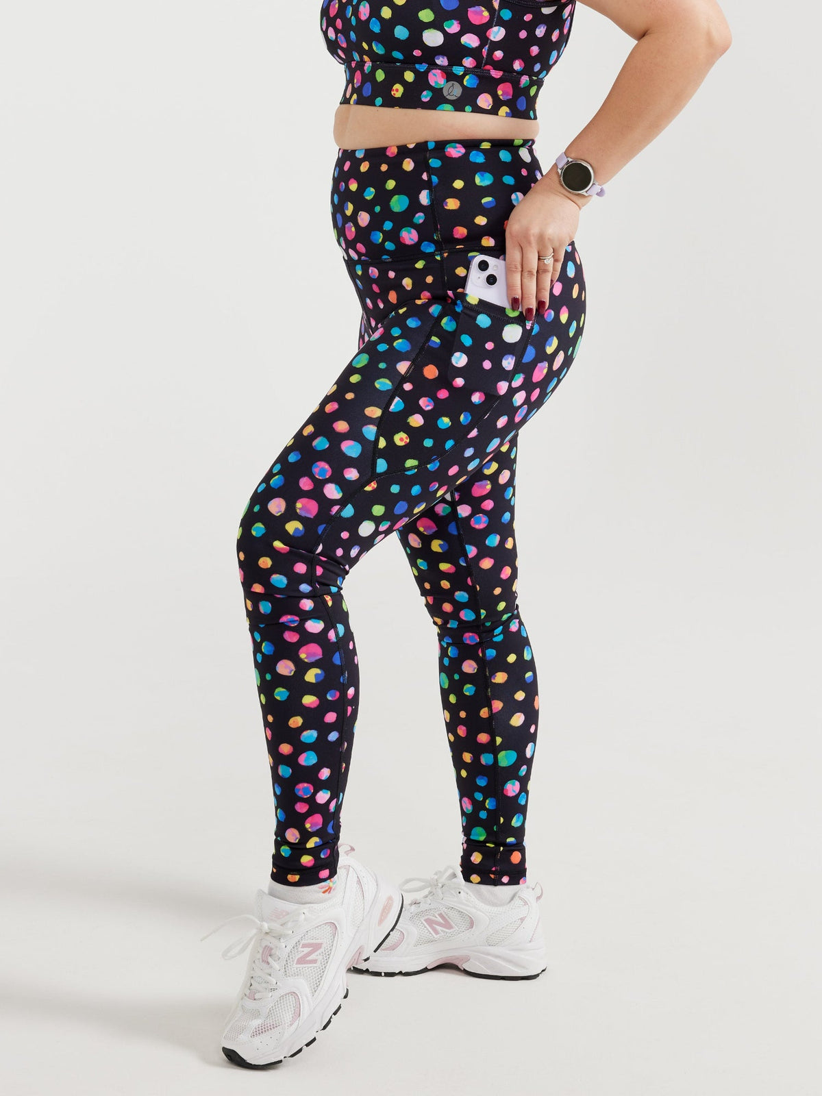 Night Polka Embrace Legging- Full Length (PREORDER)