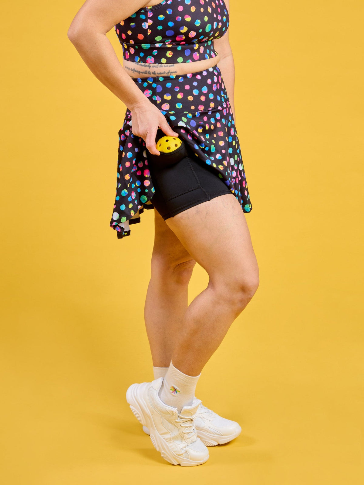 Night Polka Skort