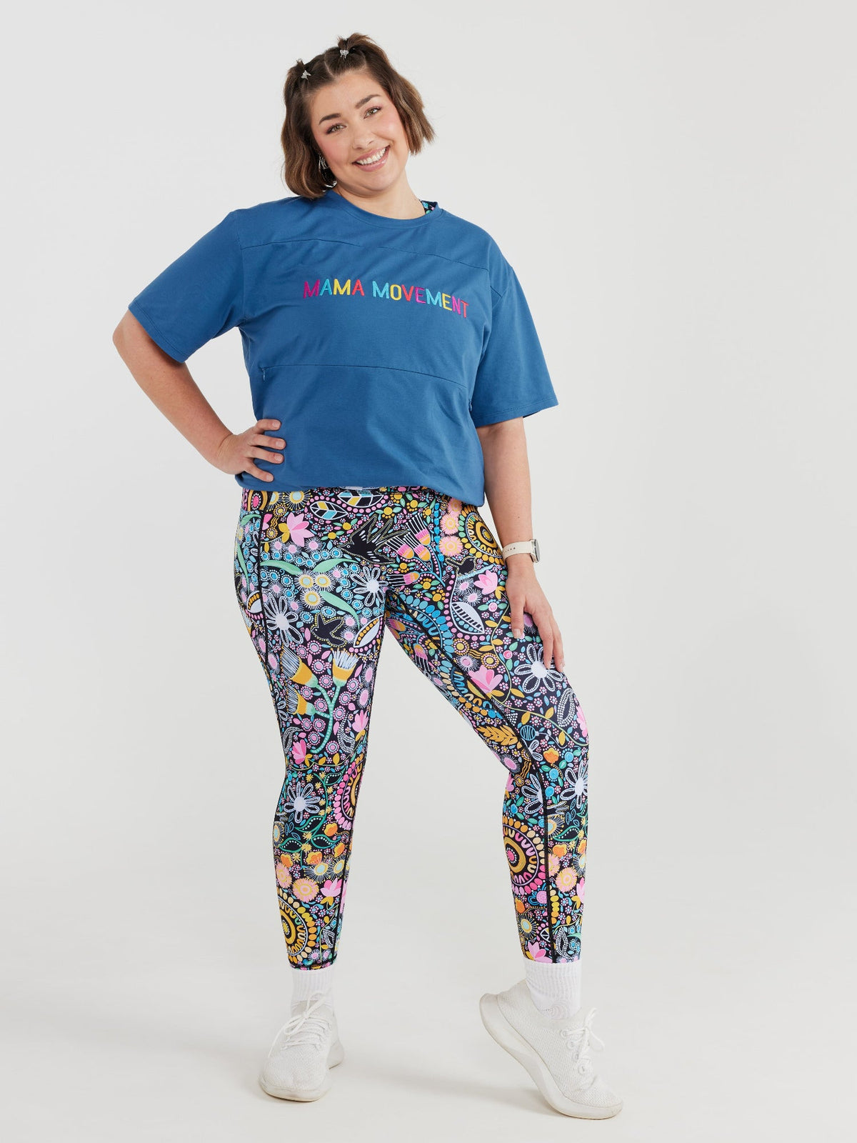Nursing Positivi-Tee - Slate Blue (PREORDER)