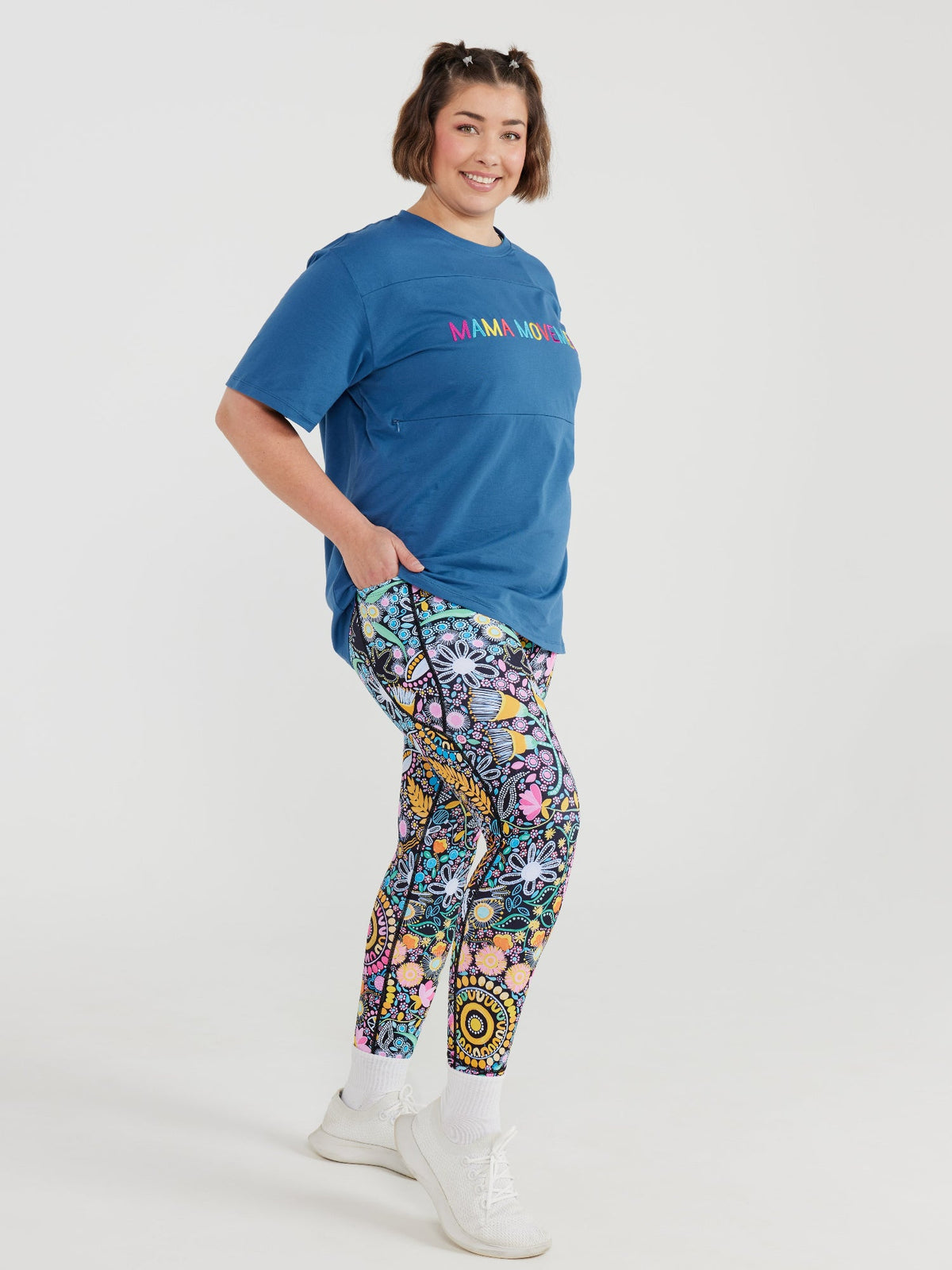 Nursing Positivi-Tee - Slate Blue (PREORDER)