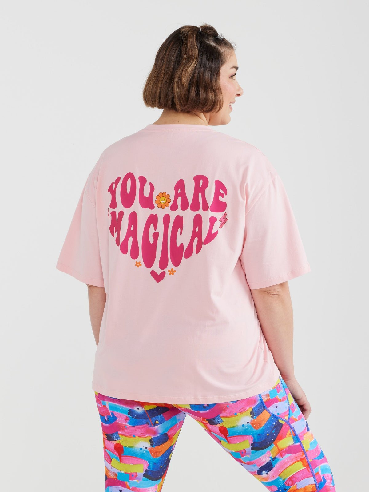 Pink BoxFit Positivi-Tee - 'You Are Magical'