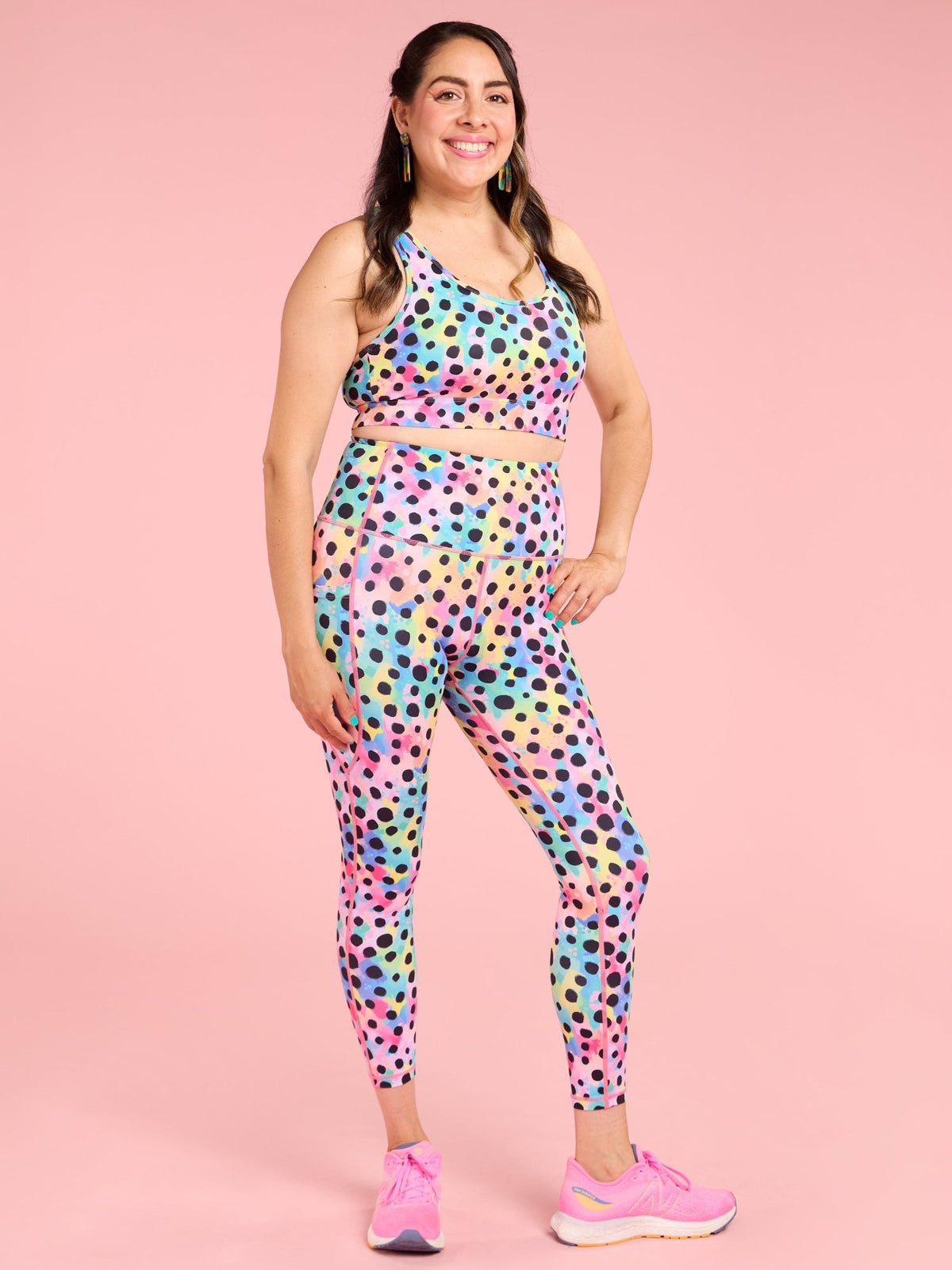 Polka Party Everyday Legging - 7/8-length - legging 7/8 high waist with pockets