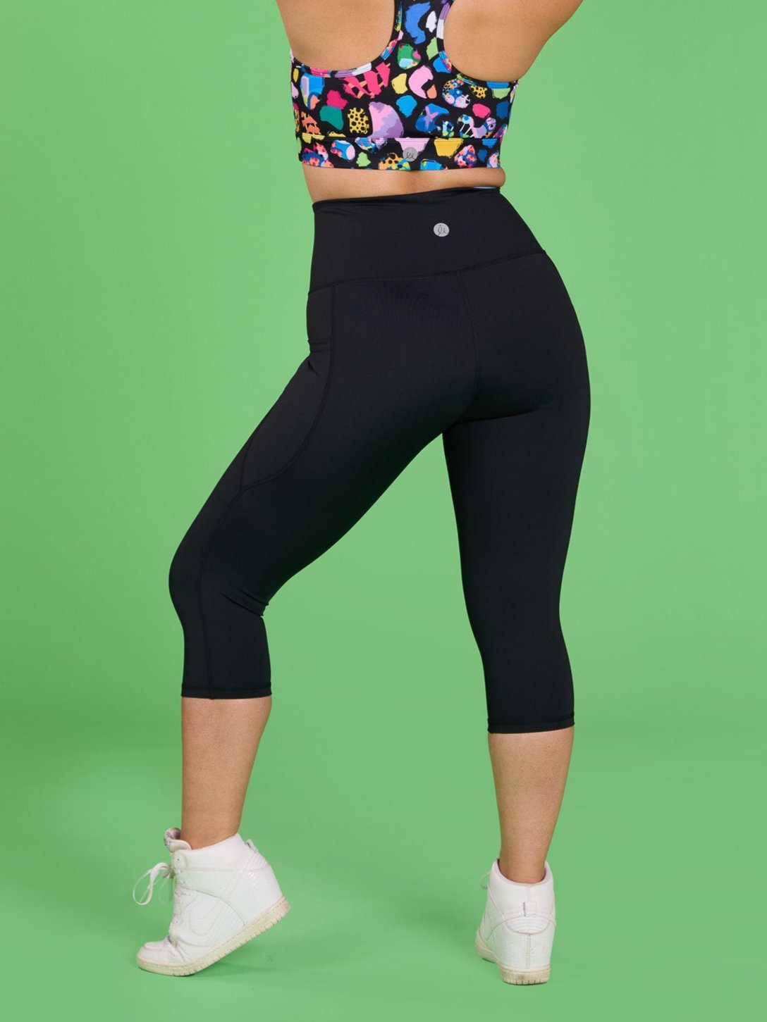 Rainbow at Heart Everyday Cropped Legging - 3/4 length