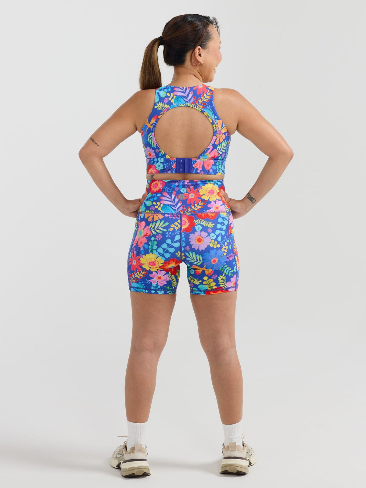 She Believed SleekFit Shortie Bike Shorts
