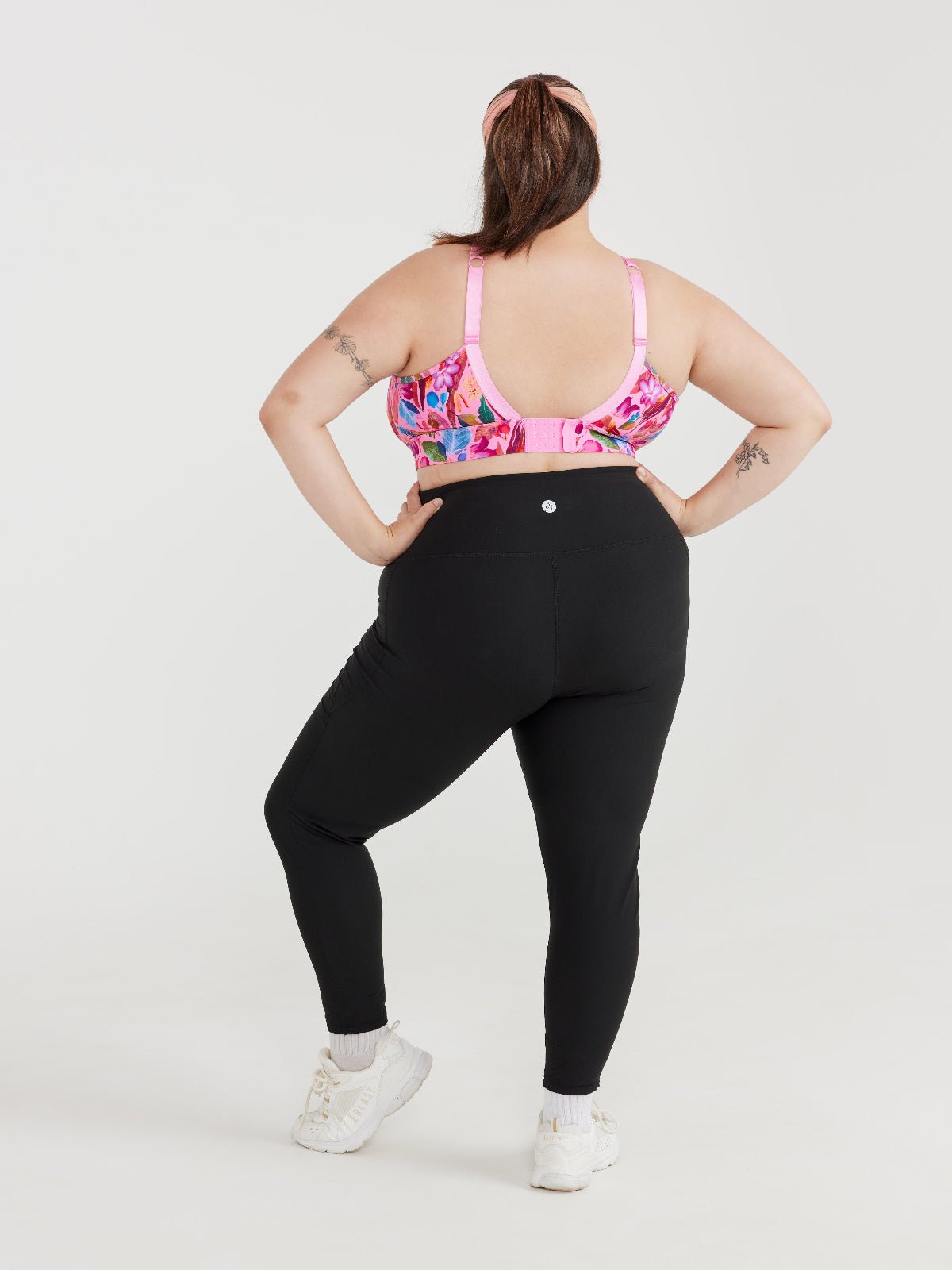 SleekFit Core Black Legging - 7/8 length
