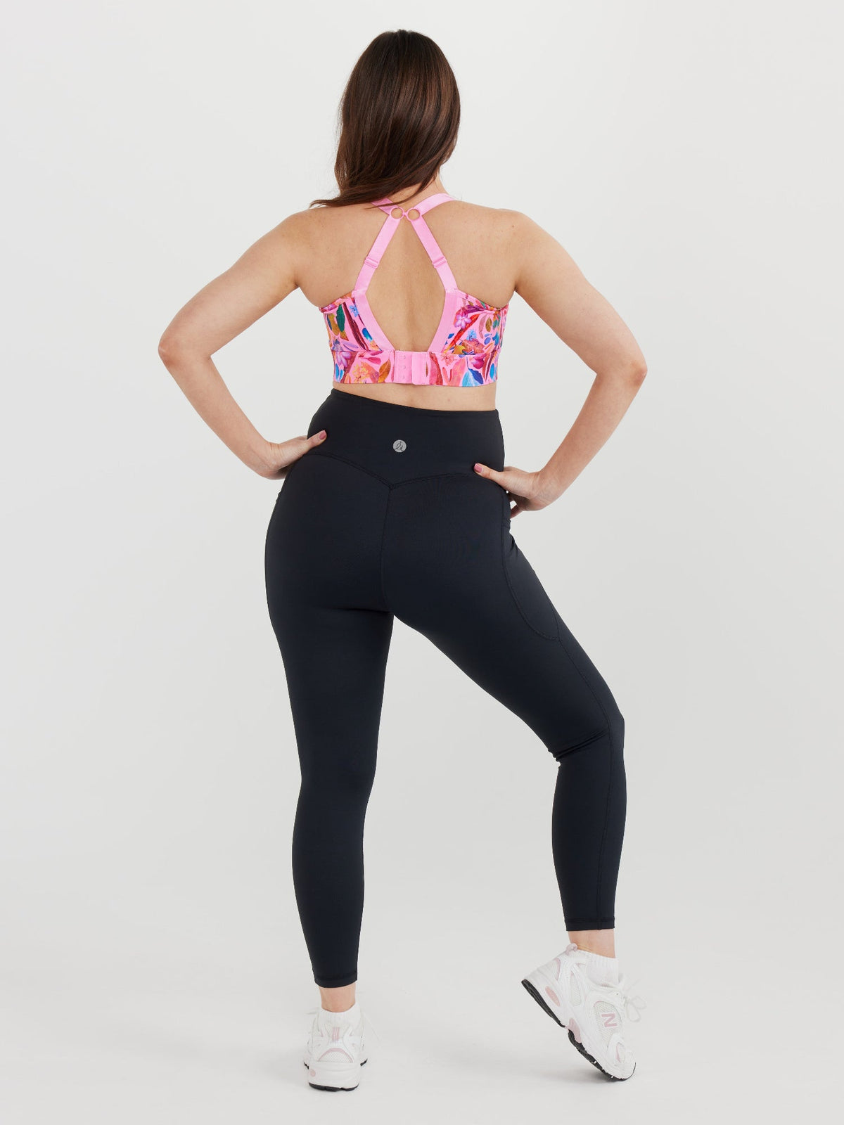 SleekFit Maternity Black Legging - 7/8 length