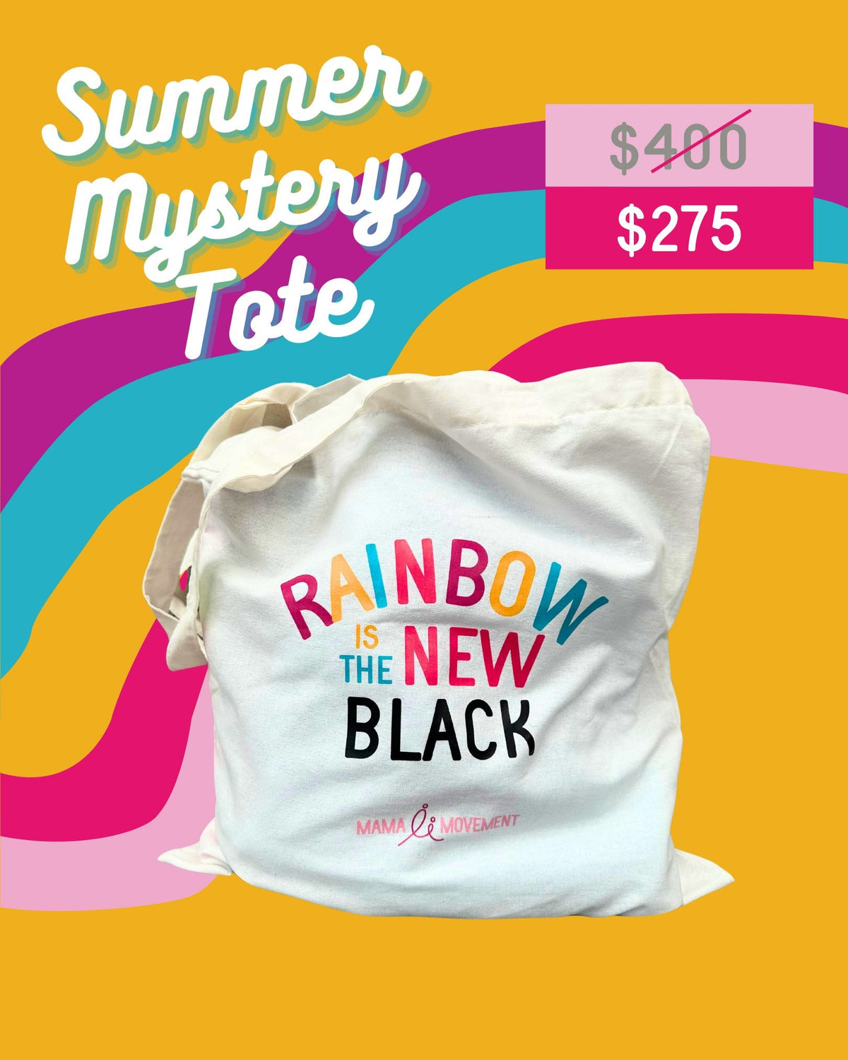 Summer Rainbow Mystery Totes