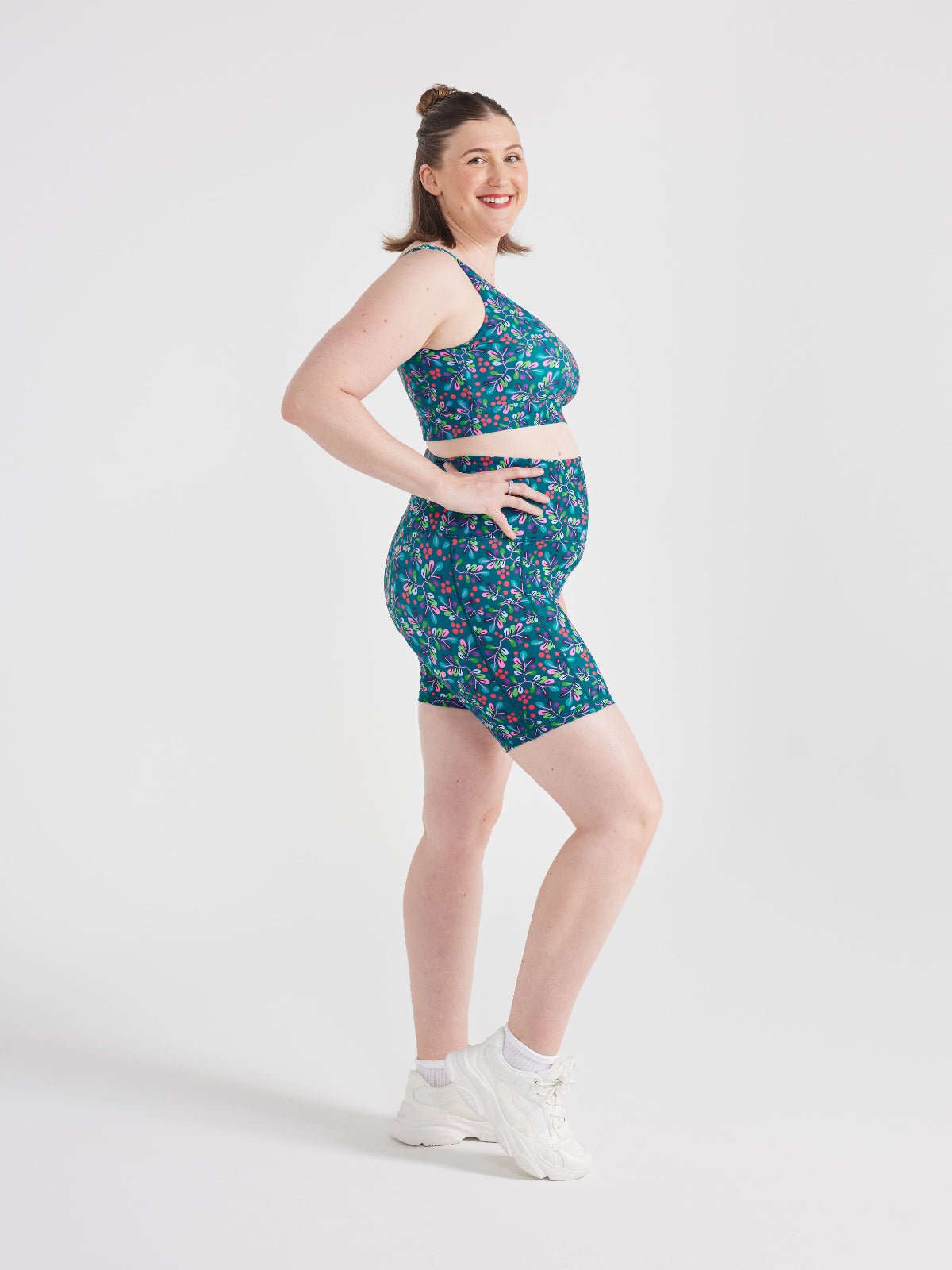 Wild Cherry Everyday Shortie Bike Shorts