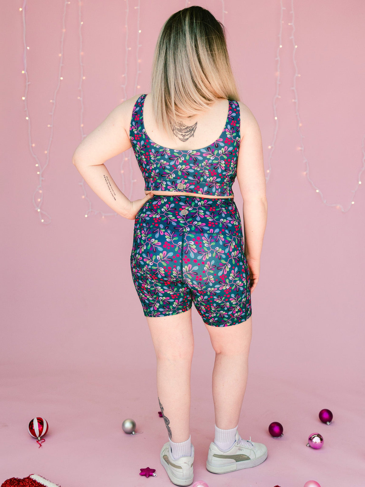 Wild Cherry Everyday Shortie Bike Shorts