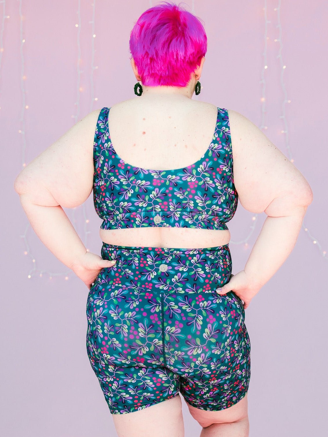 Wild Cherry Everyday Shortie Bike Shorts