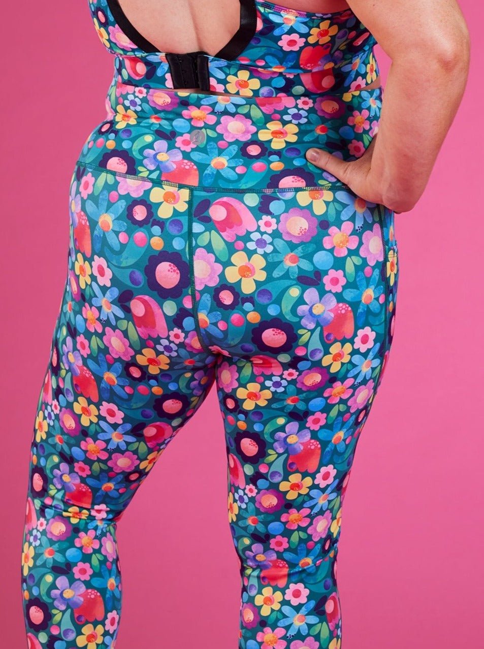 Floral Fields Everyday Legging - 7/8 length - Mama Movement