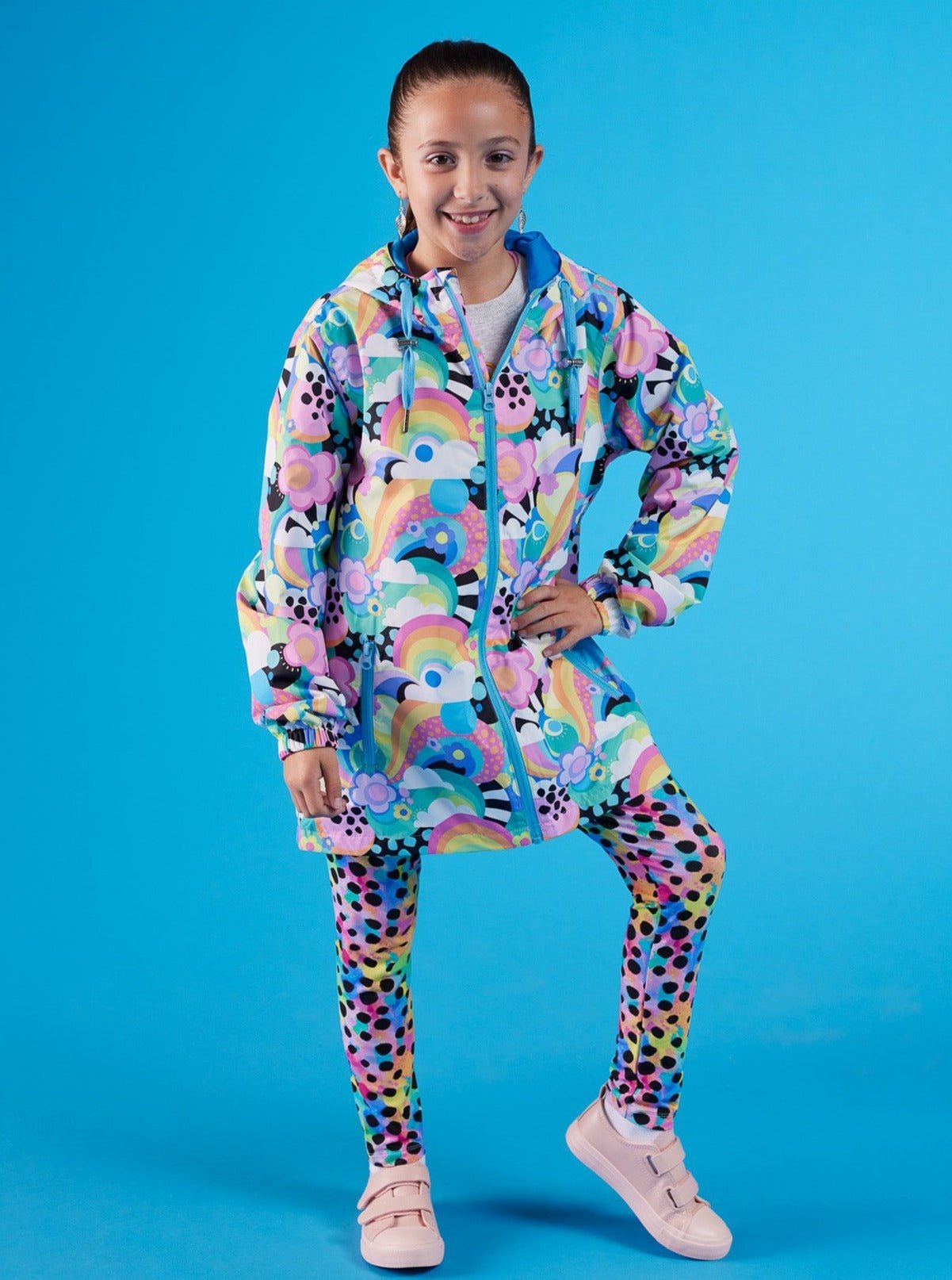 Funderland Spray Jackets - Kids - kids colourful rain coat