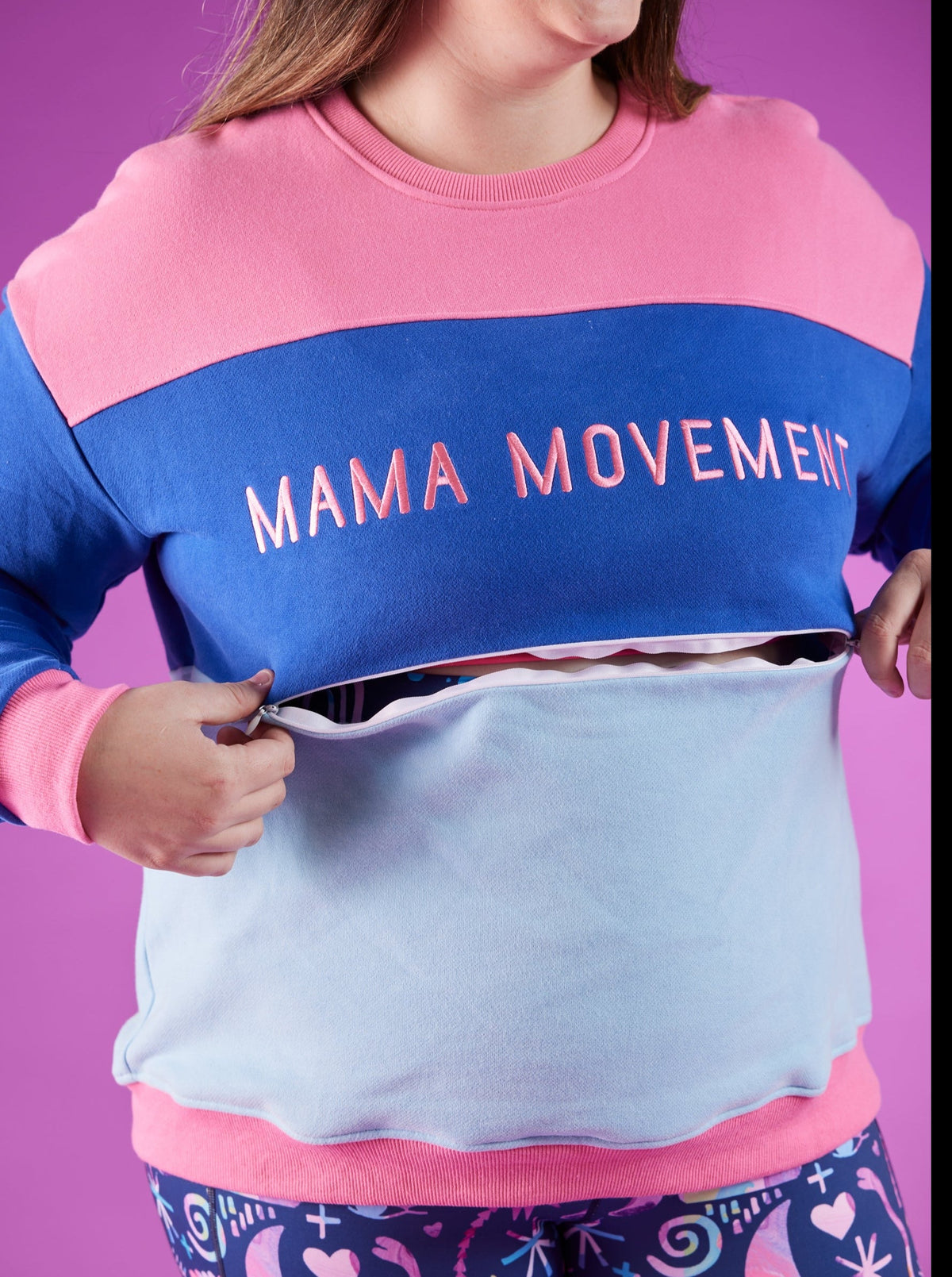 Mama Movement Nursing Sweatshirt -
