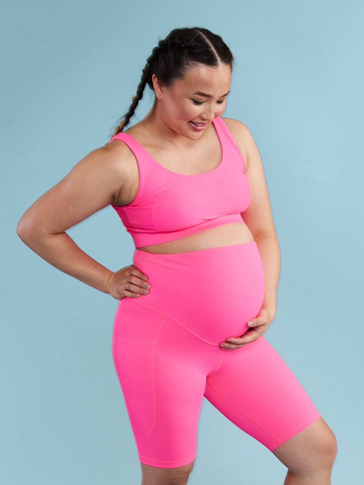 pregnancy sports shorts