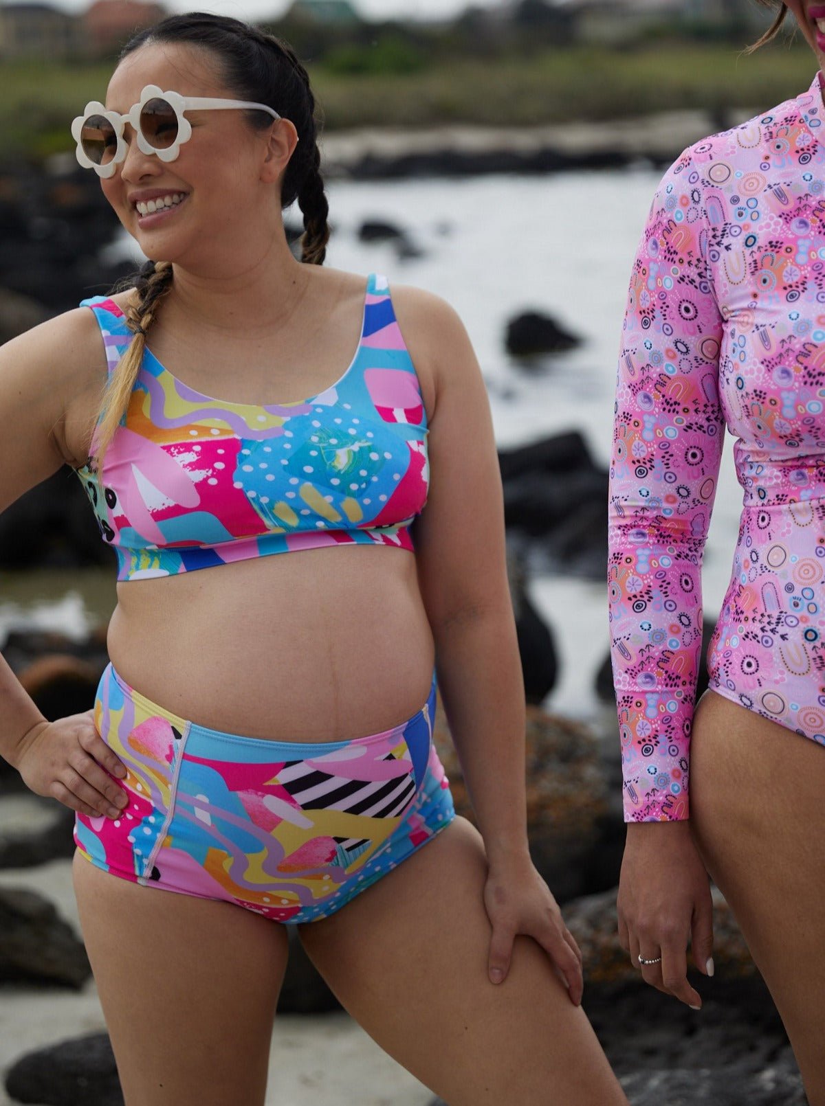 Paddle &amp; Pop Reversible Swim Bottoms - reversible bikini bottoms pregnant women