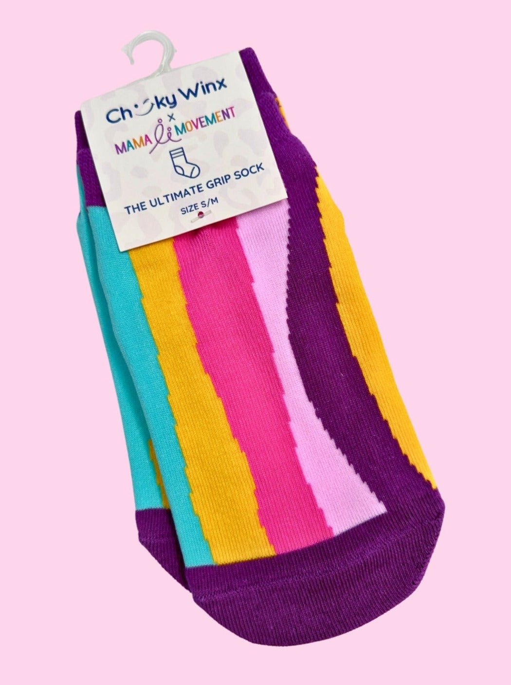Rainbow Grip Socks -