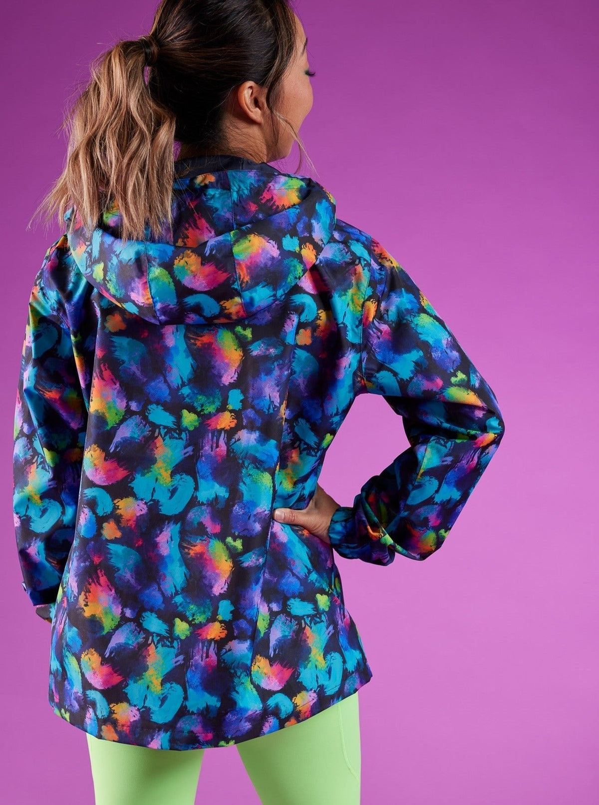 Rainbow Splatter Spray Jackets - Adults - kasey rainbow print spray jacket