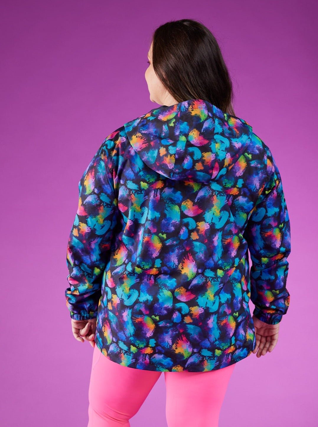 Rainbow Splatter Spray Jackets - Adults - leopard print spray jacket
