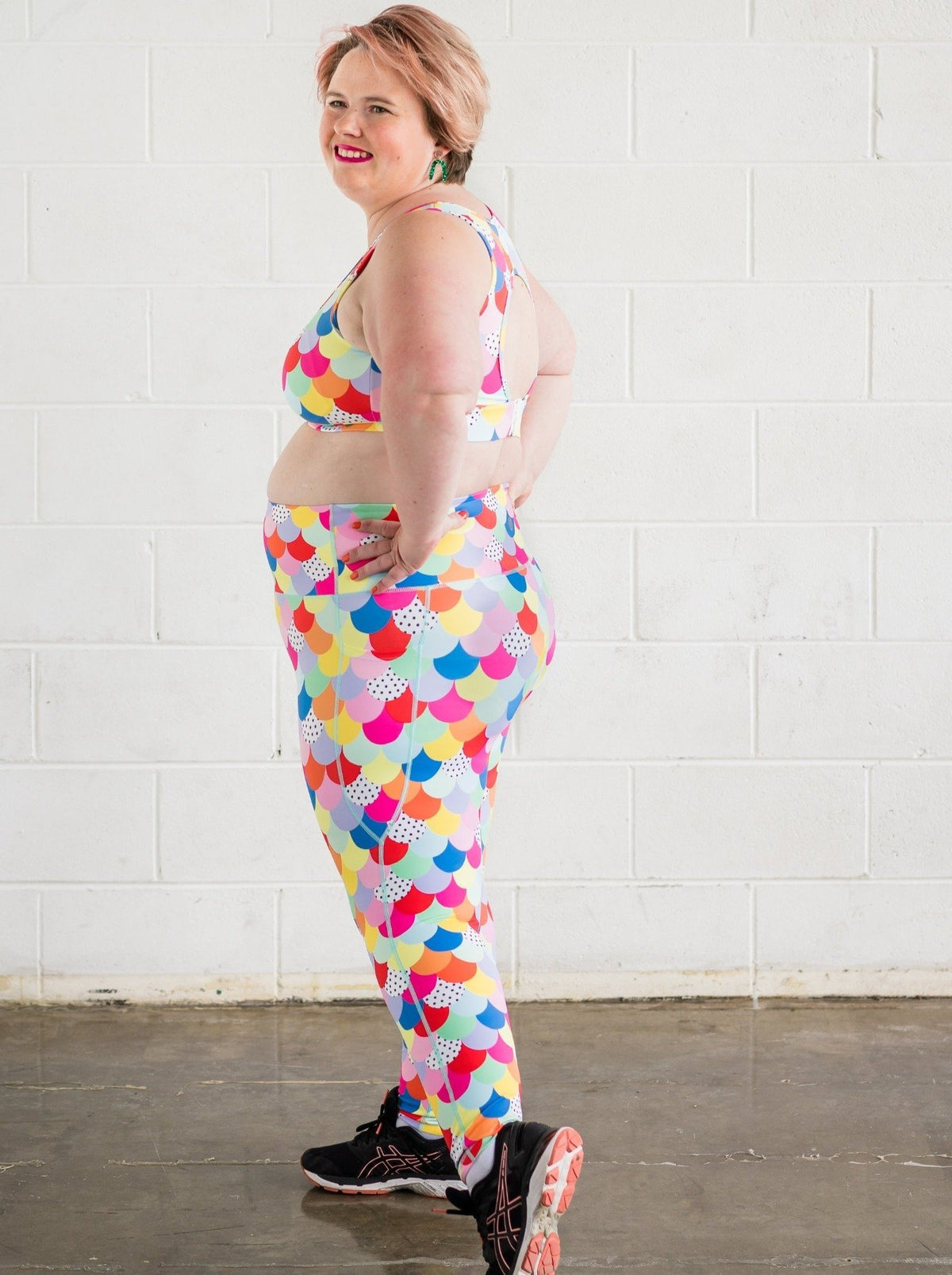 Sherbet Scales Everyday Legging - Full-Length &amp; 7/8-length - squat proof tights plus size